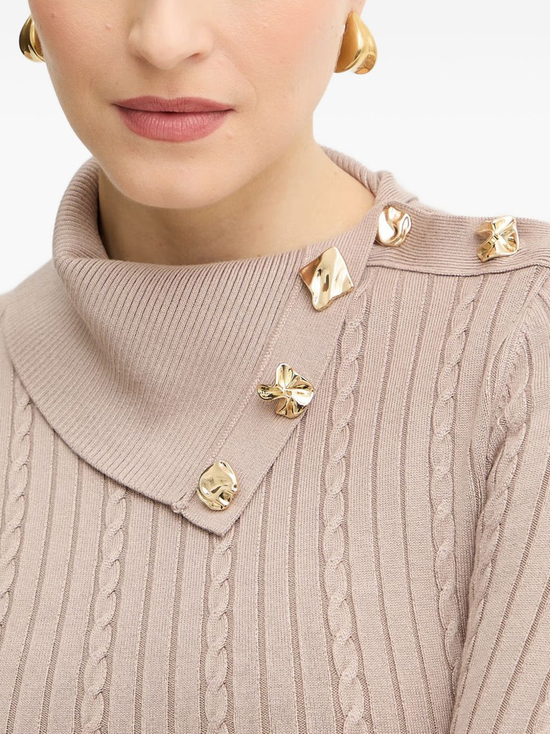 cable-knit midi dress 4
