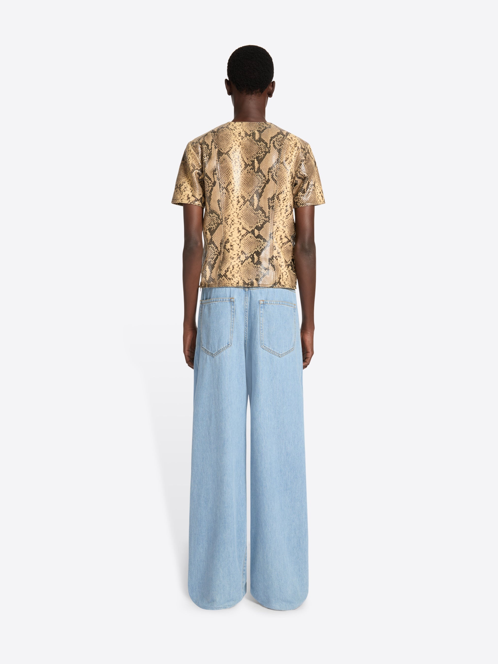 PLEATED JEANS - 4