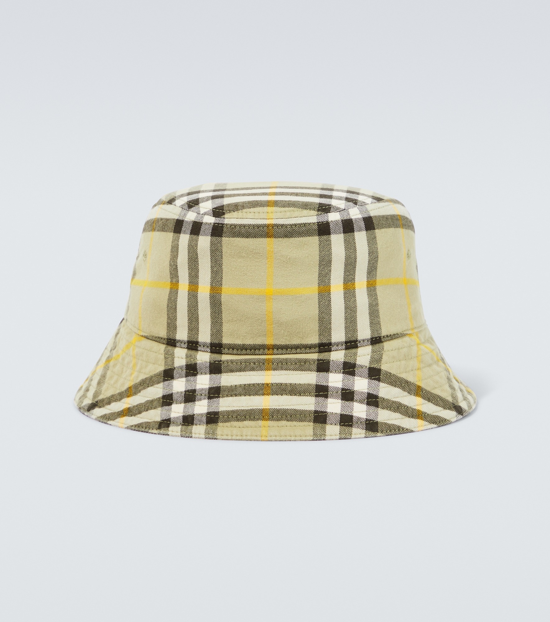 Burberry Check cotton bucket hat - 1