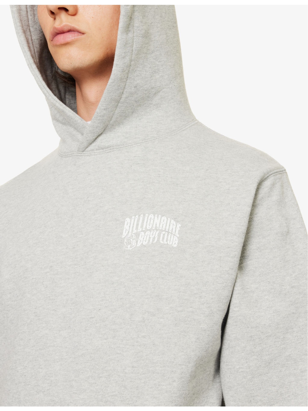 Arch branded-print cotton-jersey hoody - 5