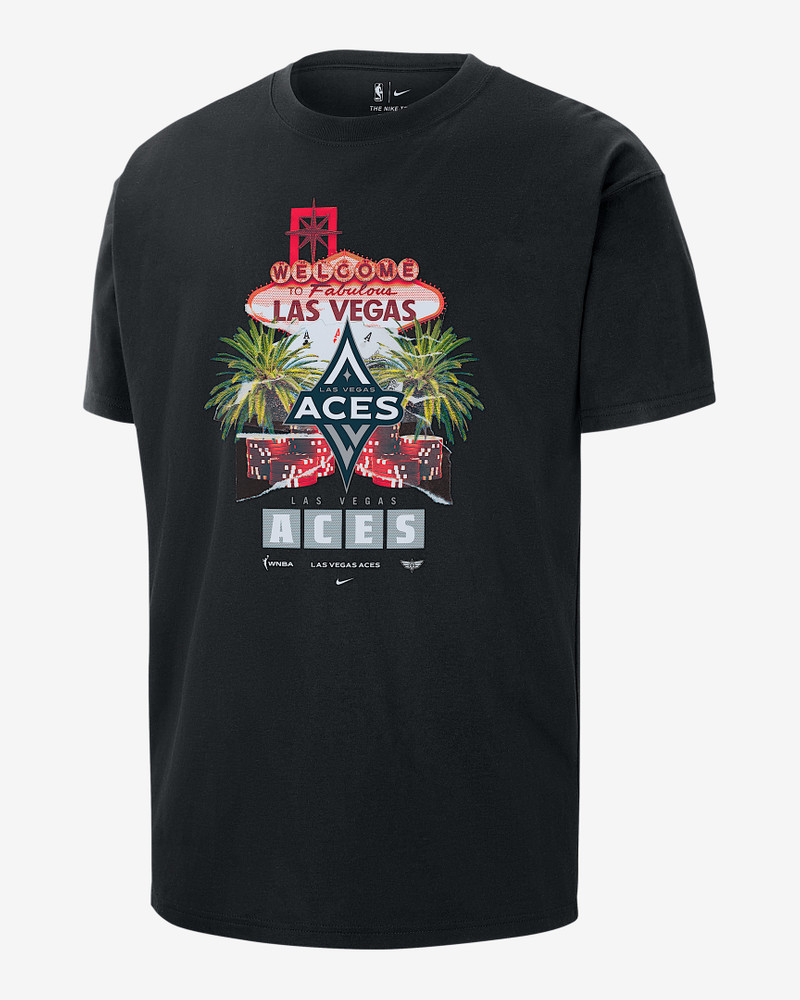 Las Vegas Aces Men's Nike WNBA Max90 T-Shirt - 1