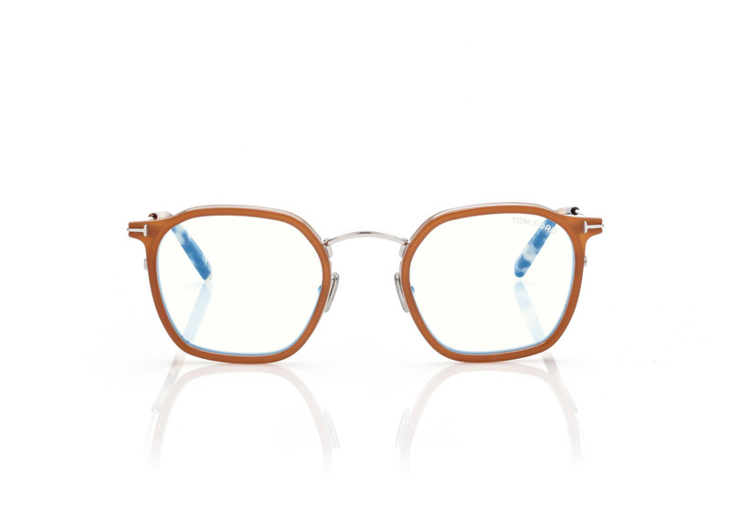 BLUE BLOCK ROUND OPTICALS 1