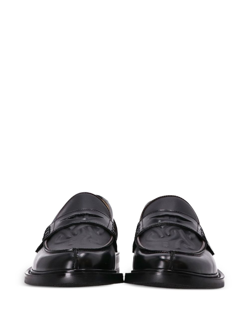 leather loafers - 4