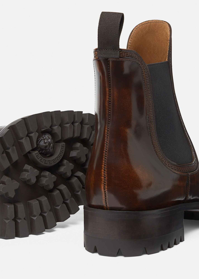 LEATHER CHELSEA BOOTS 5