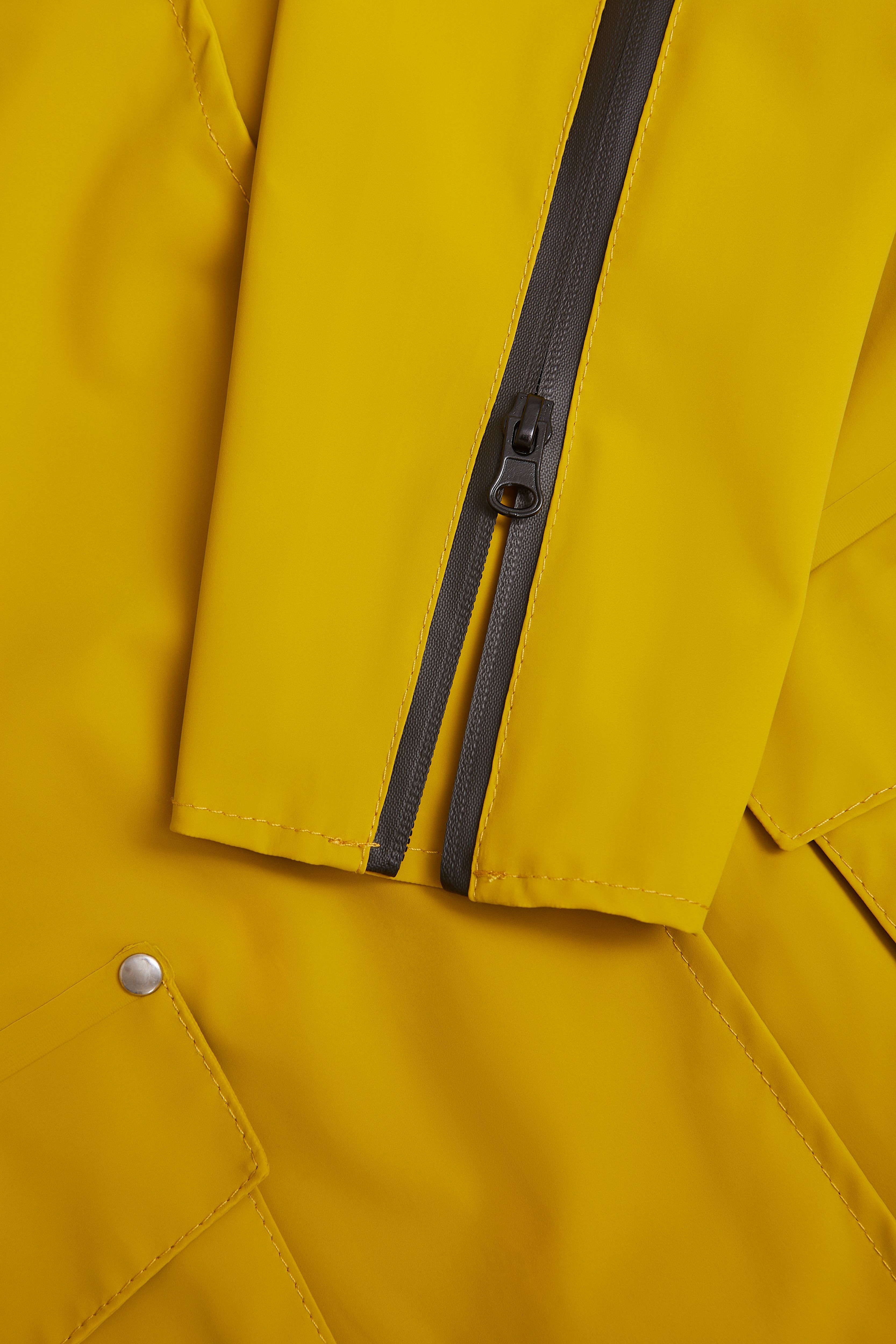 Kista Matte Trench Coat Gold - 9