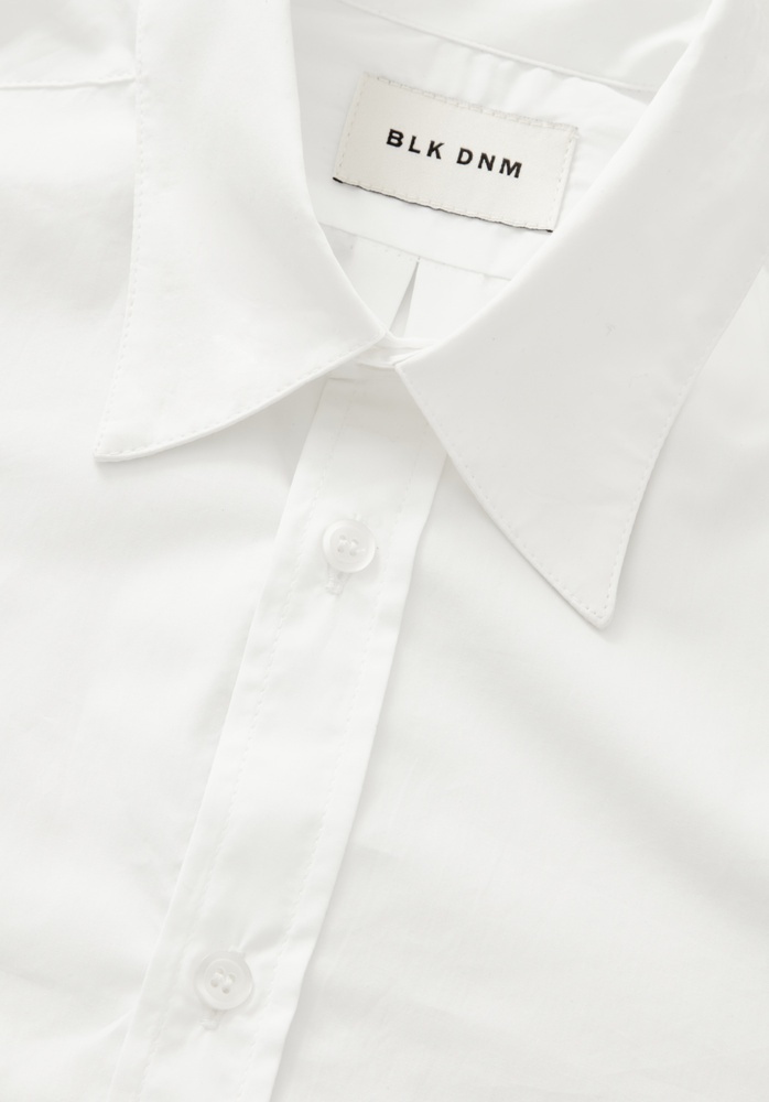SHIRT 01  WHITE POPLIN - 4