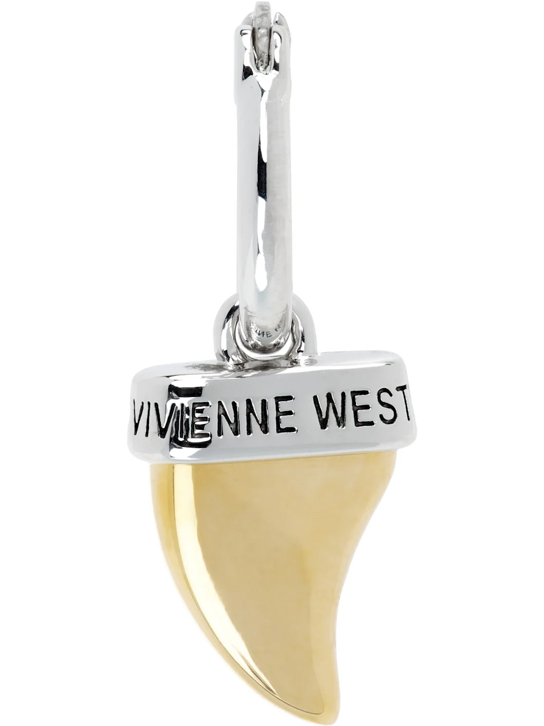 Shark Tooth Single Earring - 1