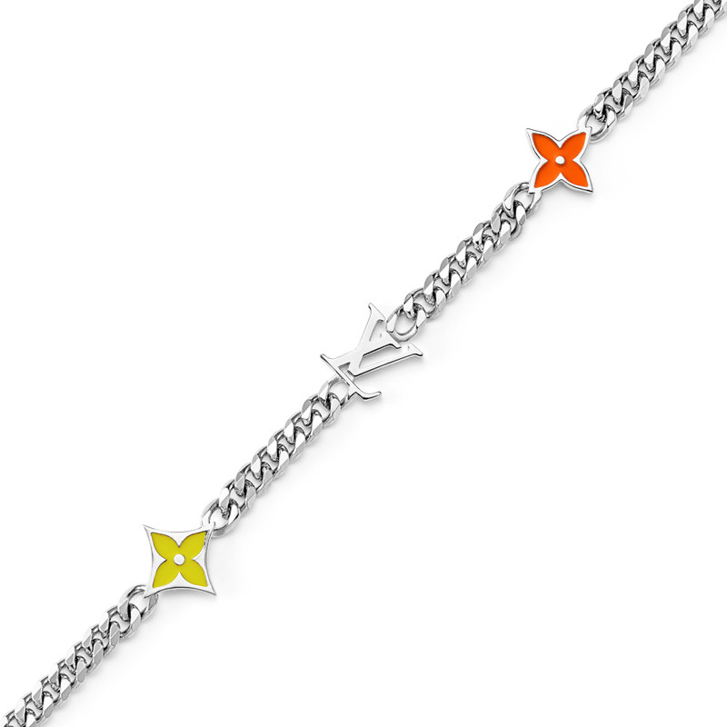 Louis Vuitton Monogram Row Necklace outlook