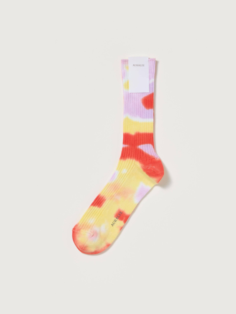 GIZA HIGH GAUGE TIE-DYE SOCKS 1