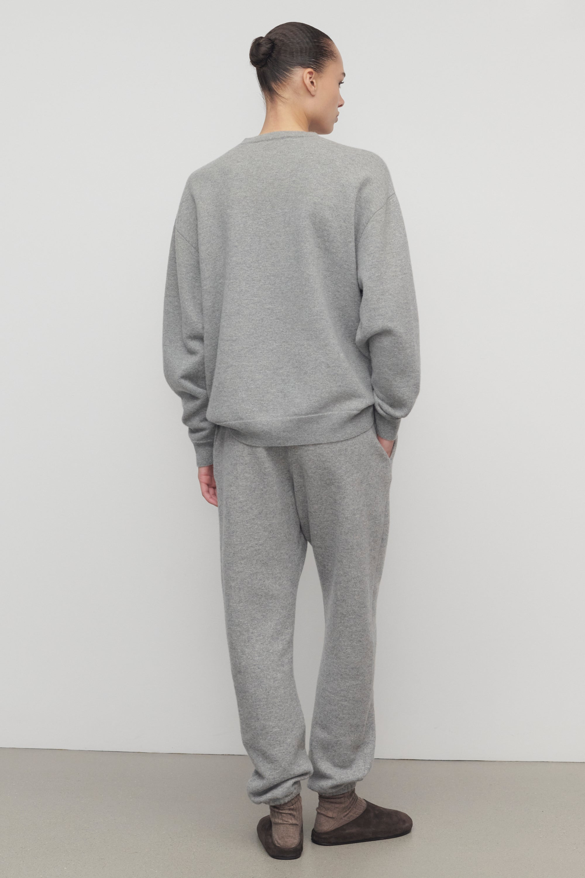 Teo Pant in Cashmere and Cotton - 5