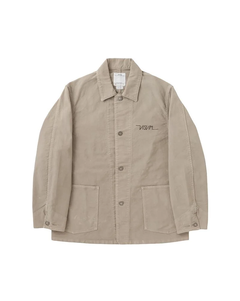 COVERALL DMGD G.CORDS BEIGE - 1