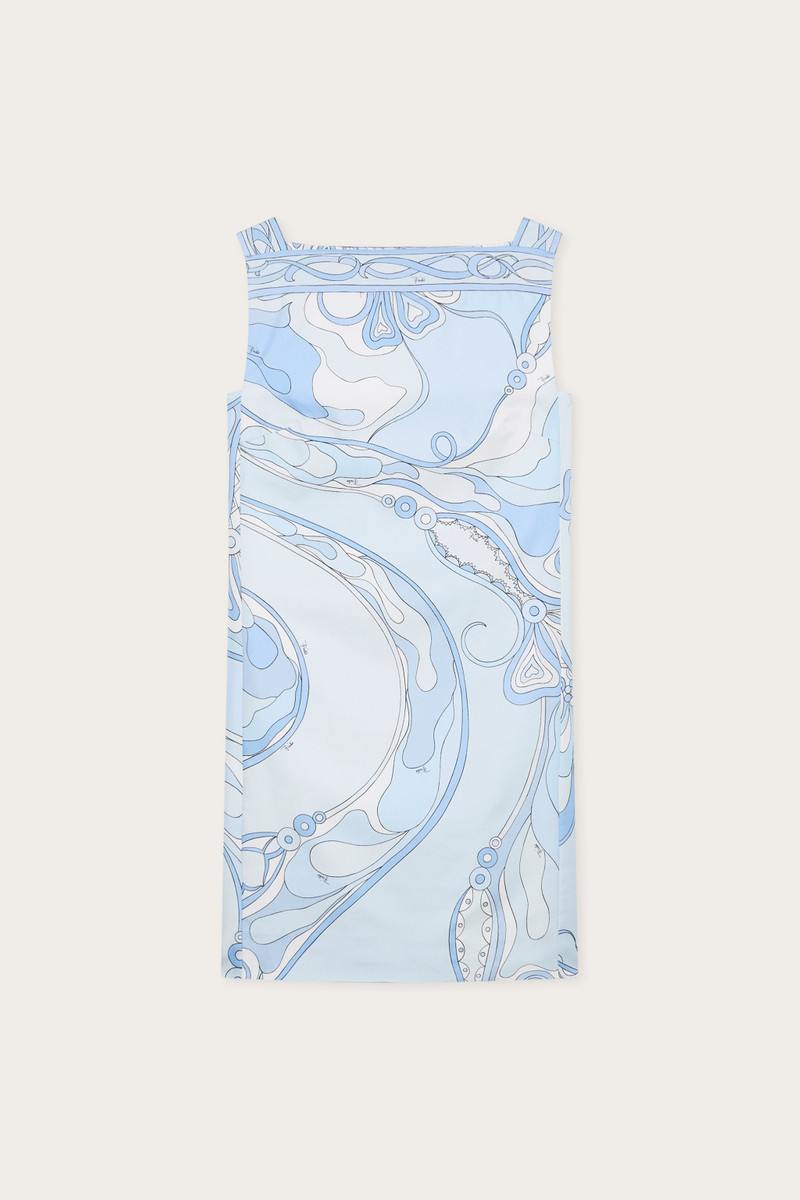 ORCHIDEE PRINT SILK DRESS 1