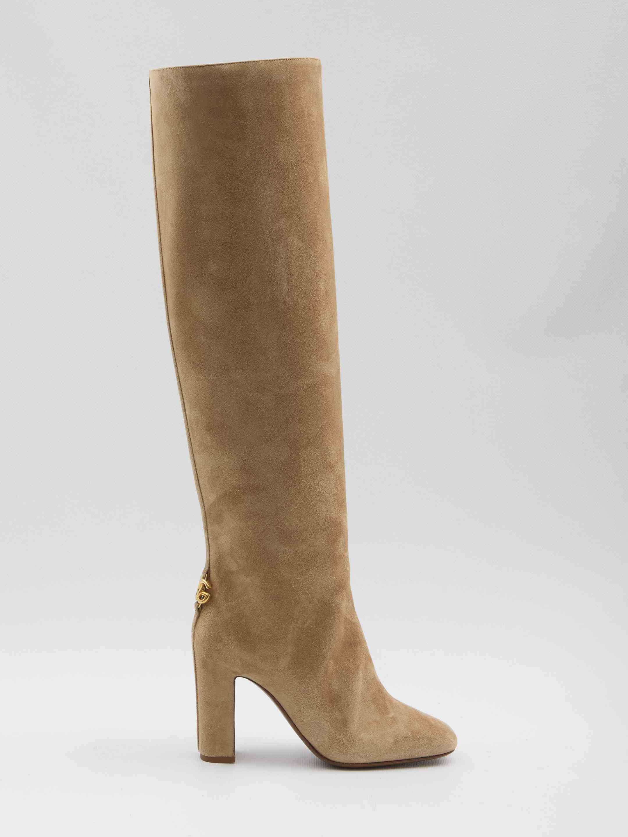 Dolce&Gabbana Women Jackie Suede Boots - 1