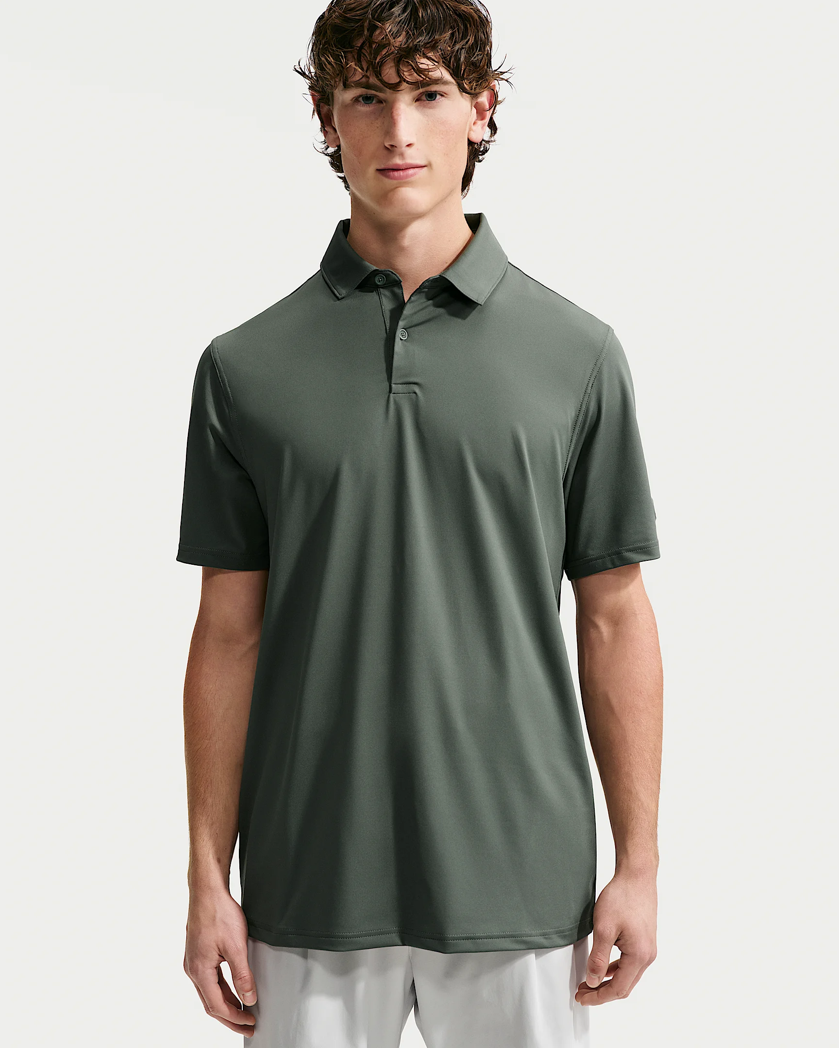 Nike Velocity Men's Dri-FIT Sleeve Logo Golf Polo - 1