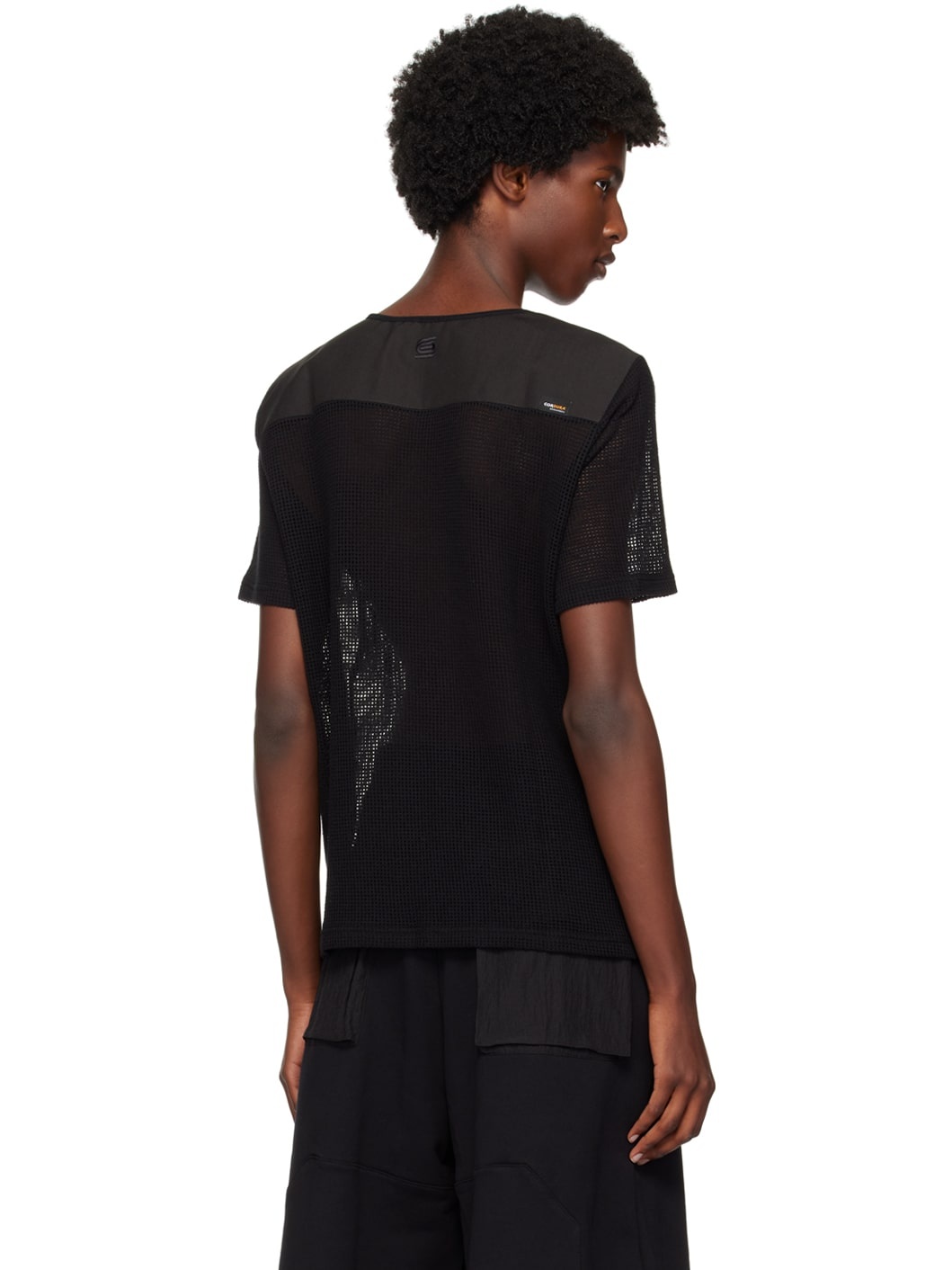 Black Net T-Shirt - 3