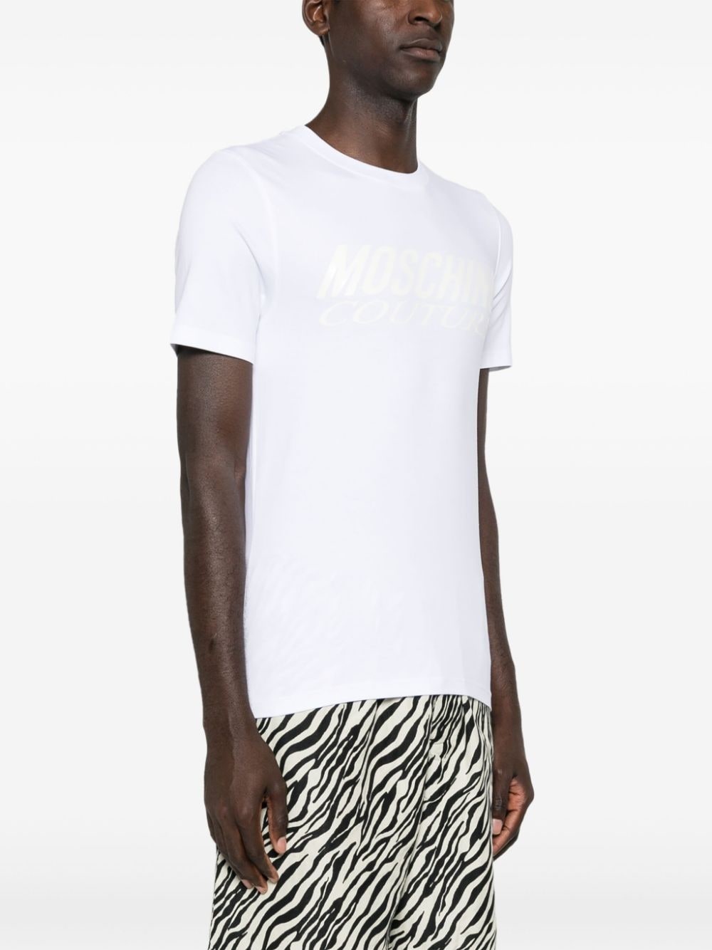 logo-print T-shirt - 3