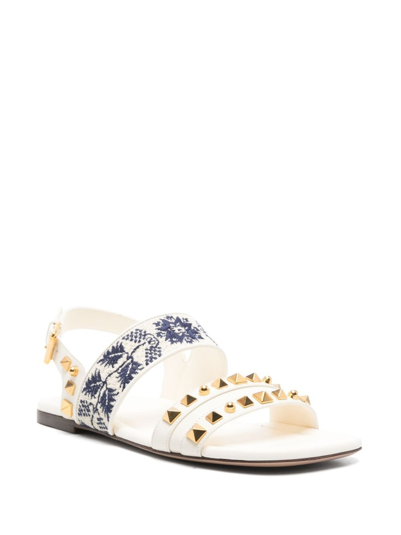 Valentino Rockstud sandals outlook