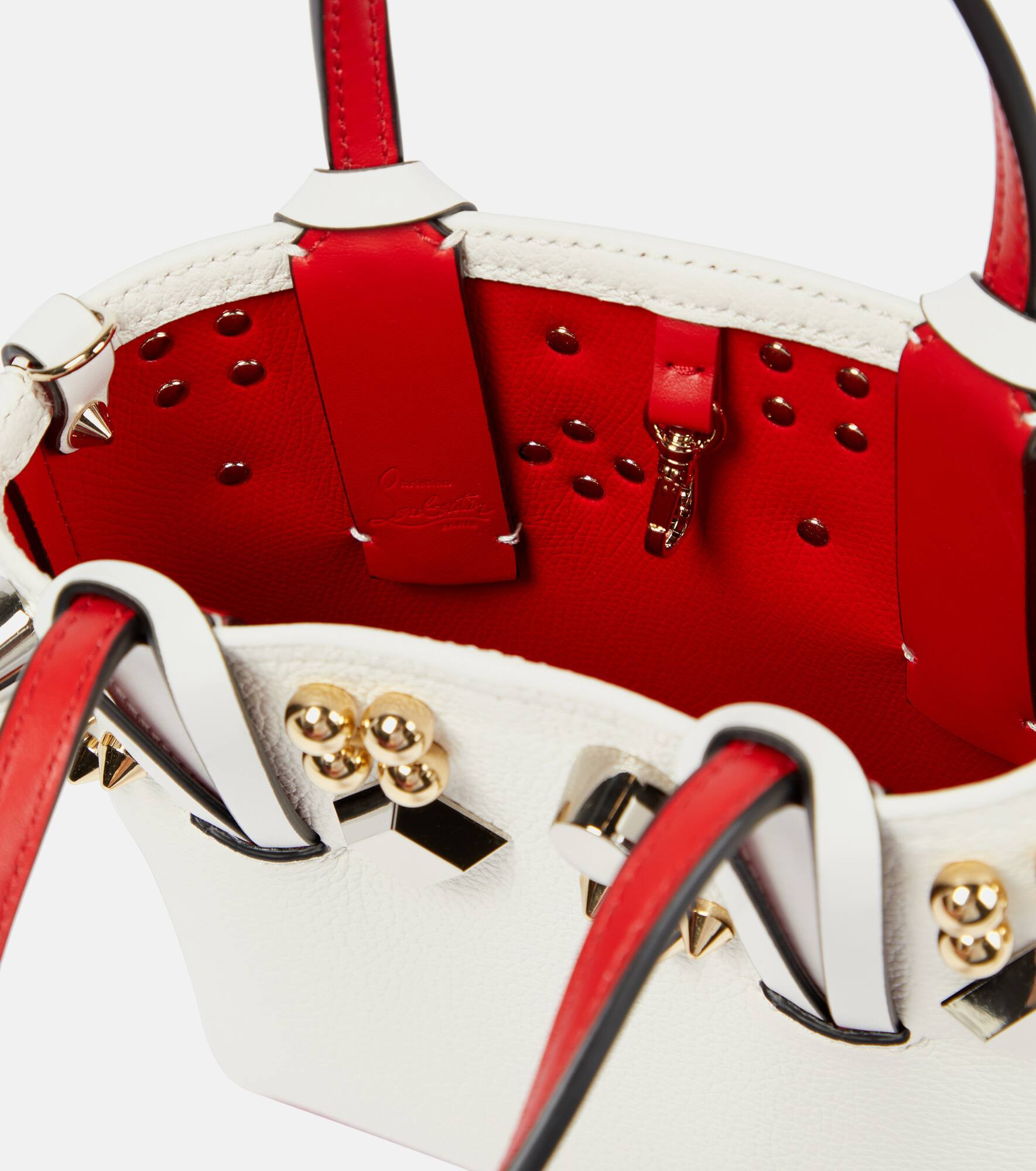 Cabata Mini embellished leather tote - 3