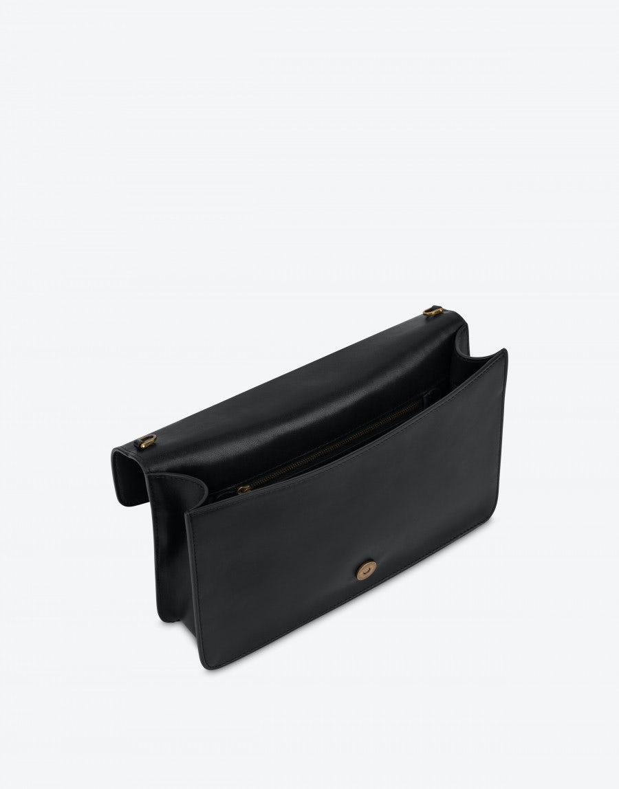 CALFSKIN BAROQUE BUCKLE CLUTCH - 3