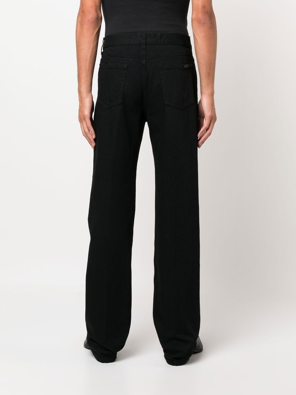 slim-fit flared jeans - 4