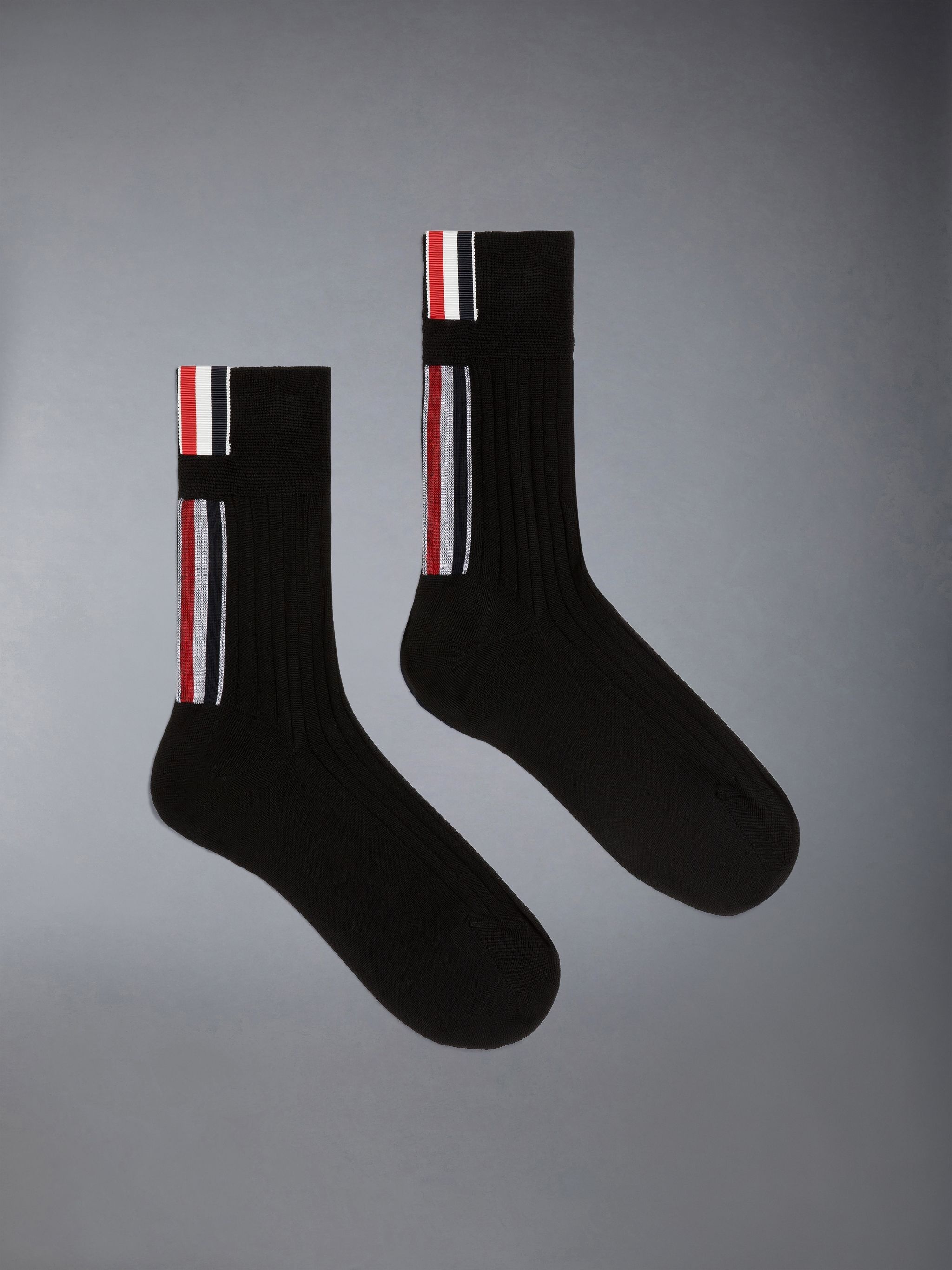 grosgrain-trim ankle socks - 2