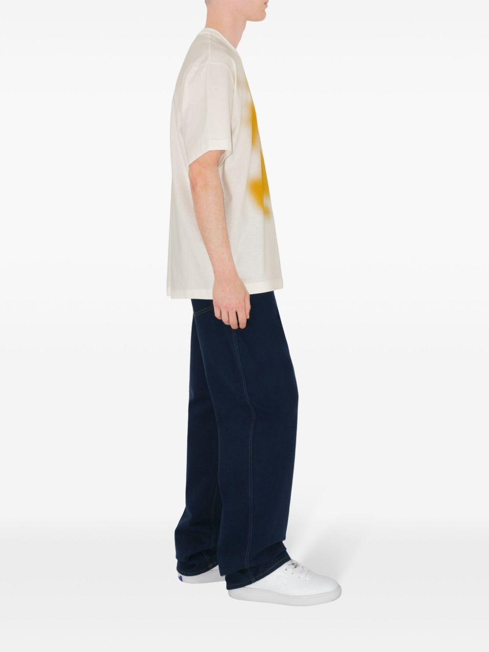 EKD two-tone cotton T-shirt - 3