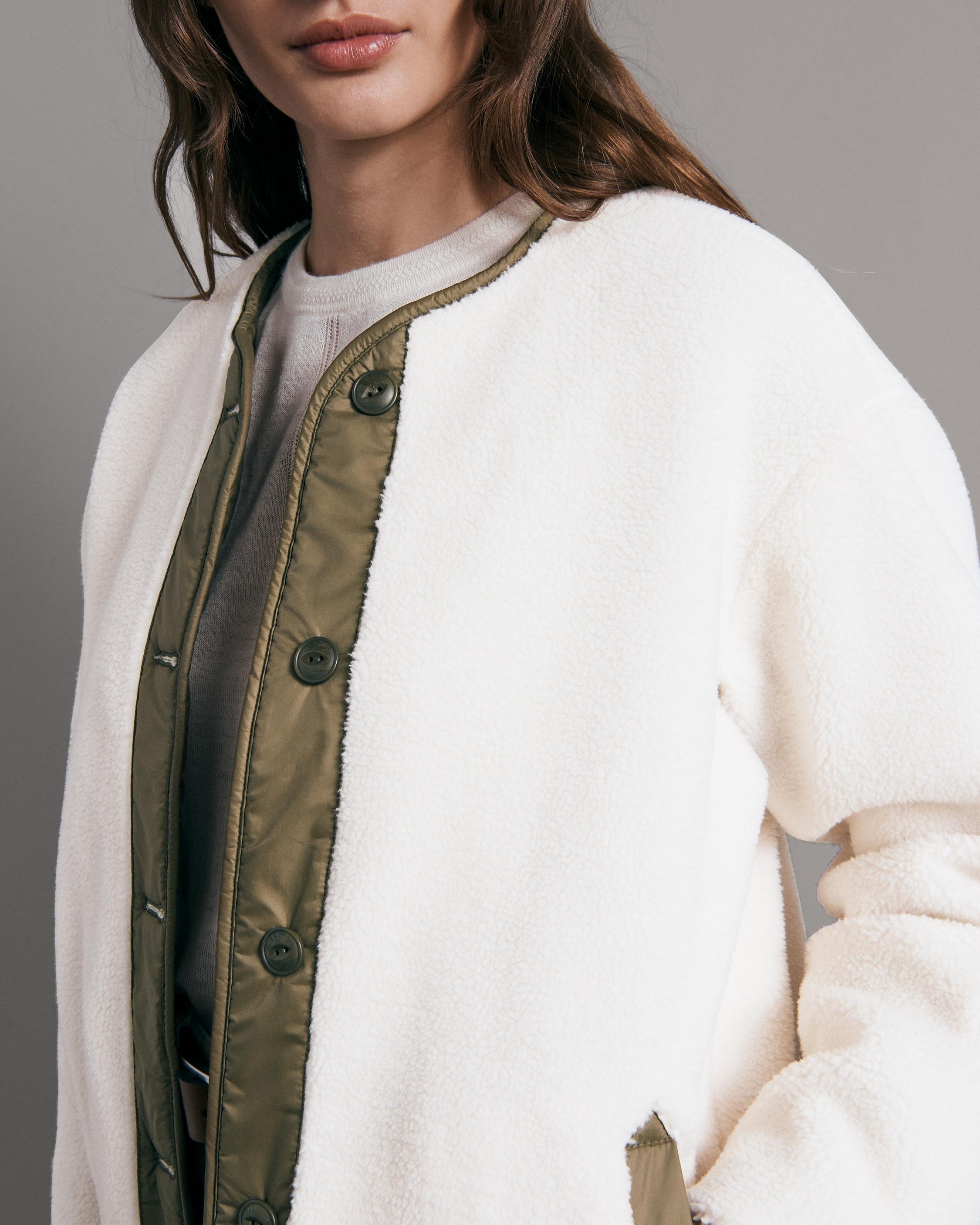 Brielle Nylon Quilted Reversible Liner
Classic Fit Jacket - 8