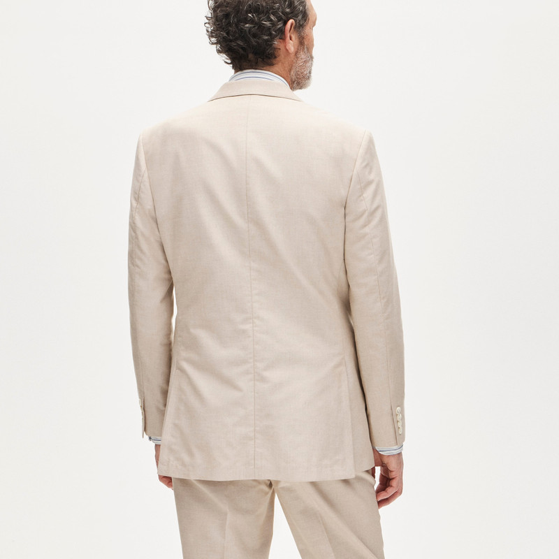 Ludlow Slim-fit suit jacket in Portuguese cotton oxford 5