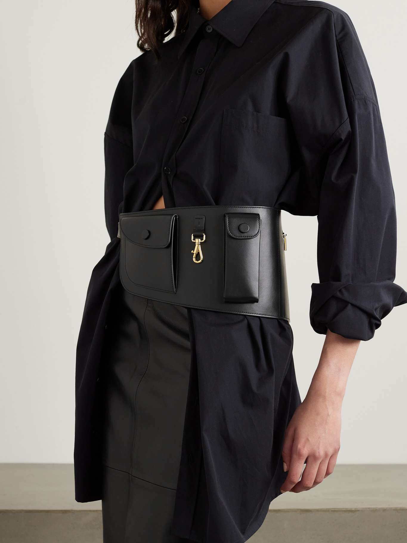 Leather belt bag - 2