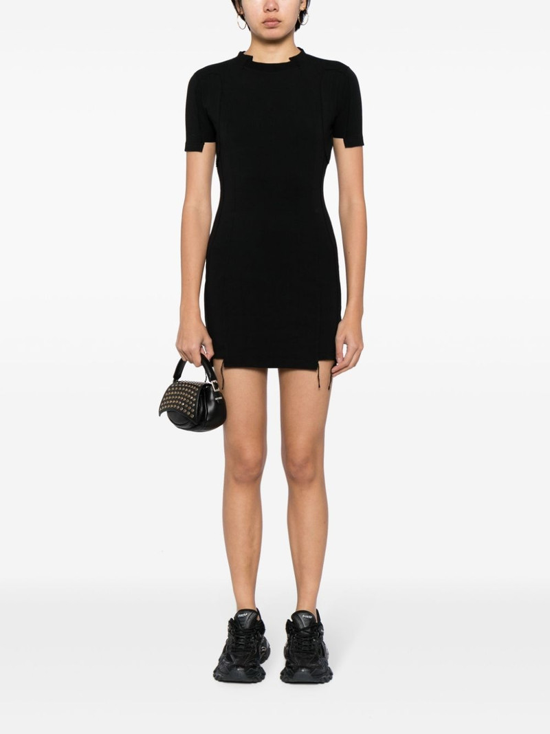 VETEMENTS cut-out short-sleeve minidress outlook
