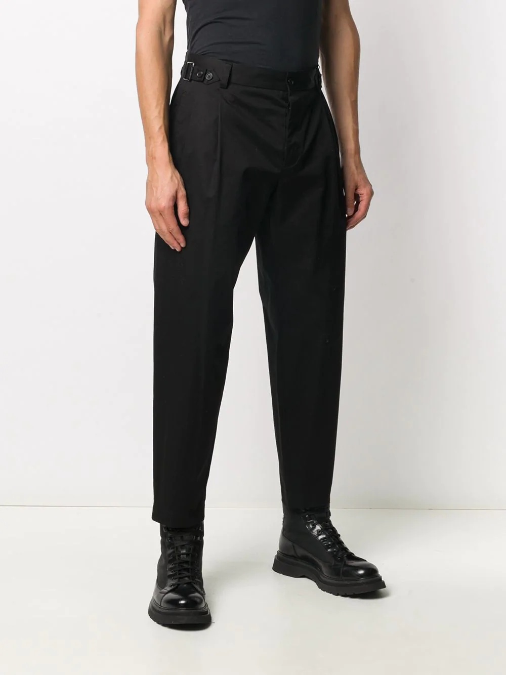 tailored cropped trousers - 3