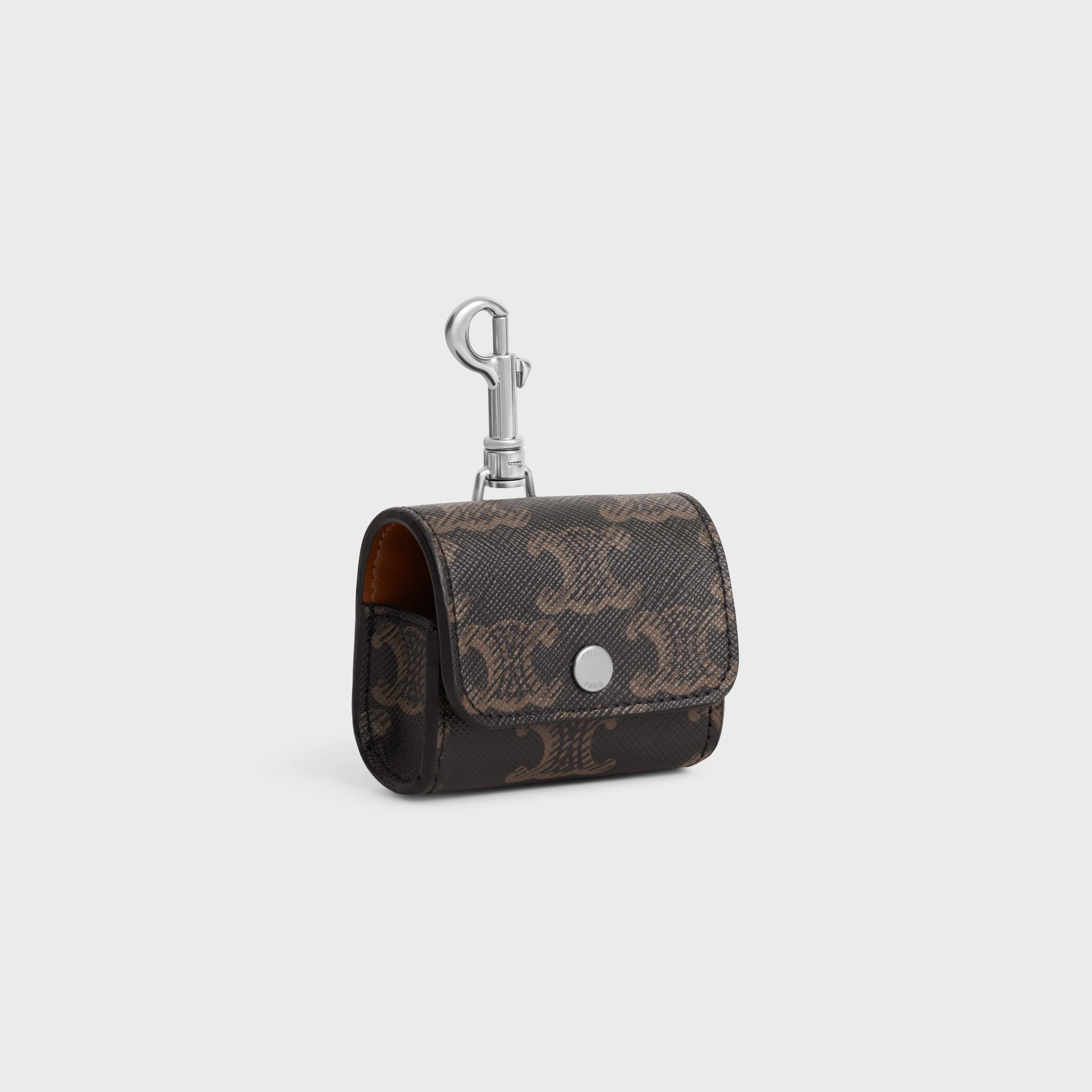Airpods case in Triomphe canvas and Calfskin - 2