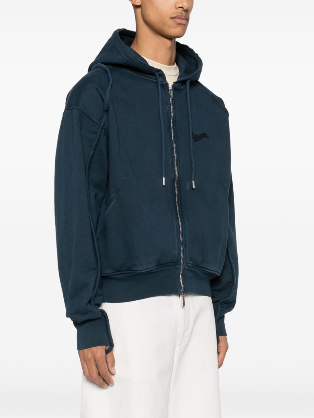 Le Sweater Camargue ZippÃ© zip-up hoodie - 3