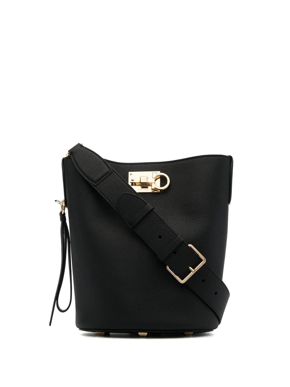 Gancini-buckle shoulder bag - 1