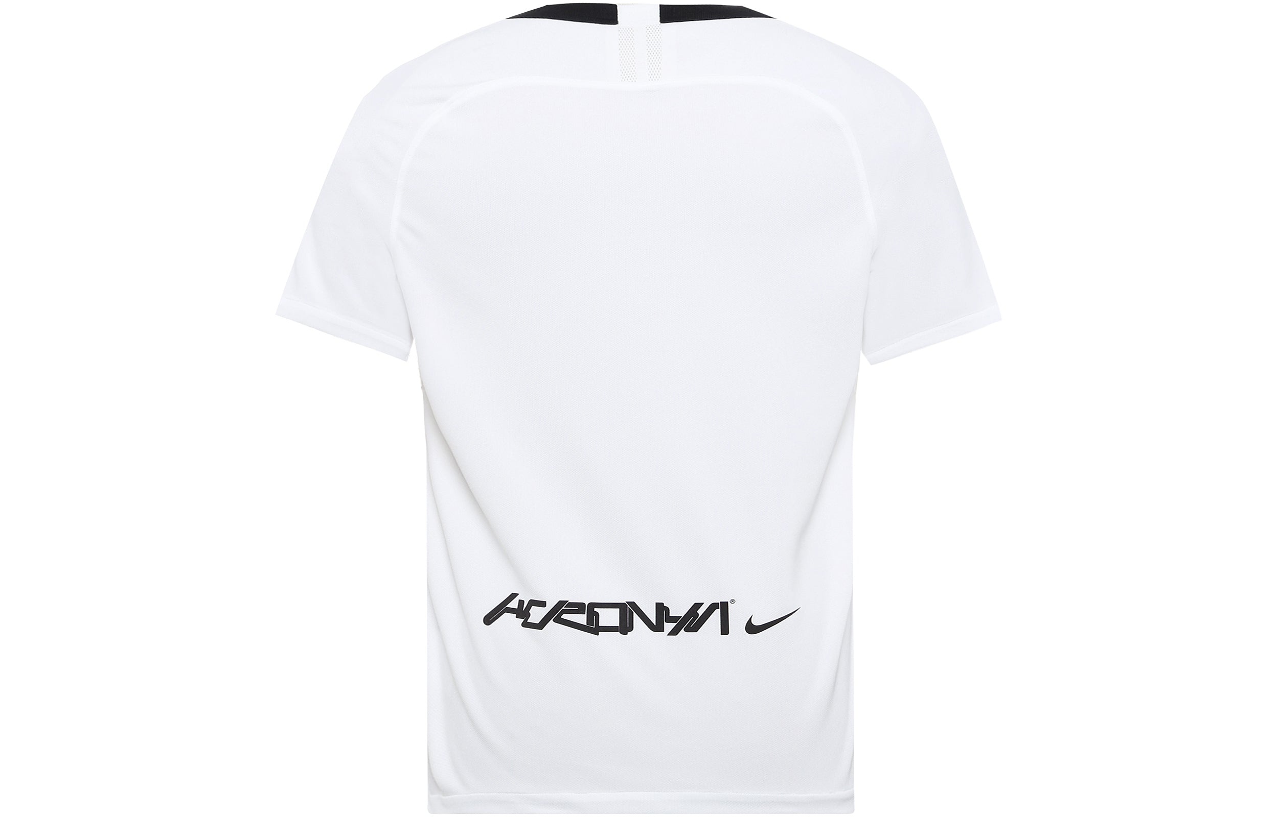 Nike x ACRONYM Crossover Fan Edition Printing Logo V neck Short Sleeve Asia Edition White DC8809-100 - 2