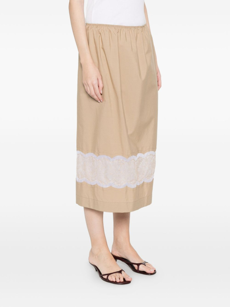 lace-trim midi skirt 3