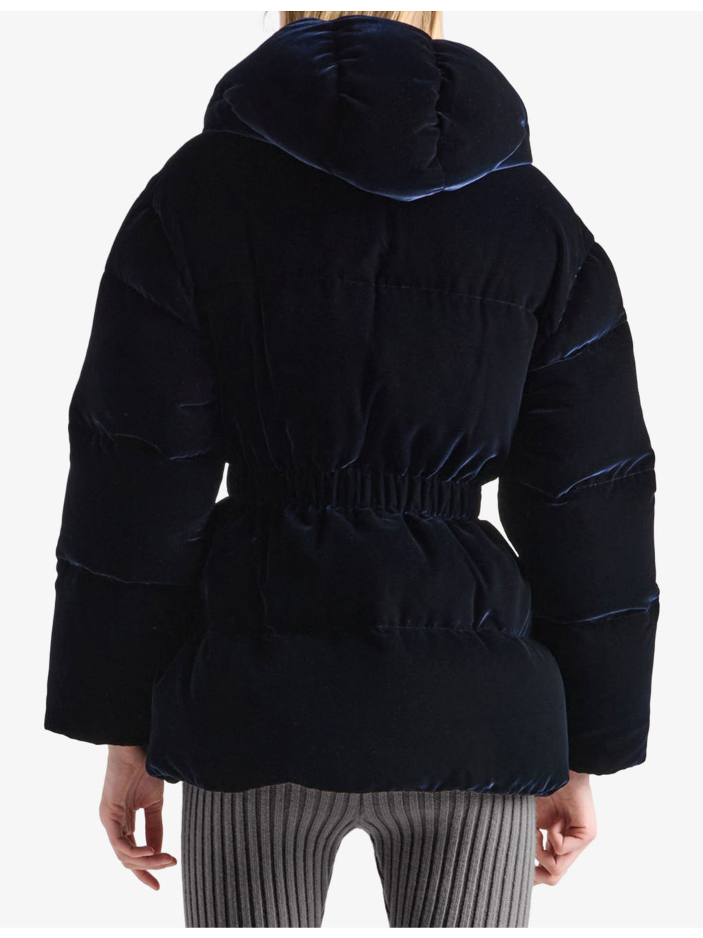 Velvet Down Jacket - 4