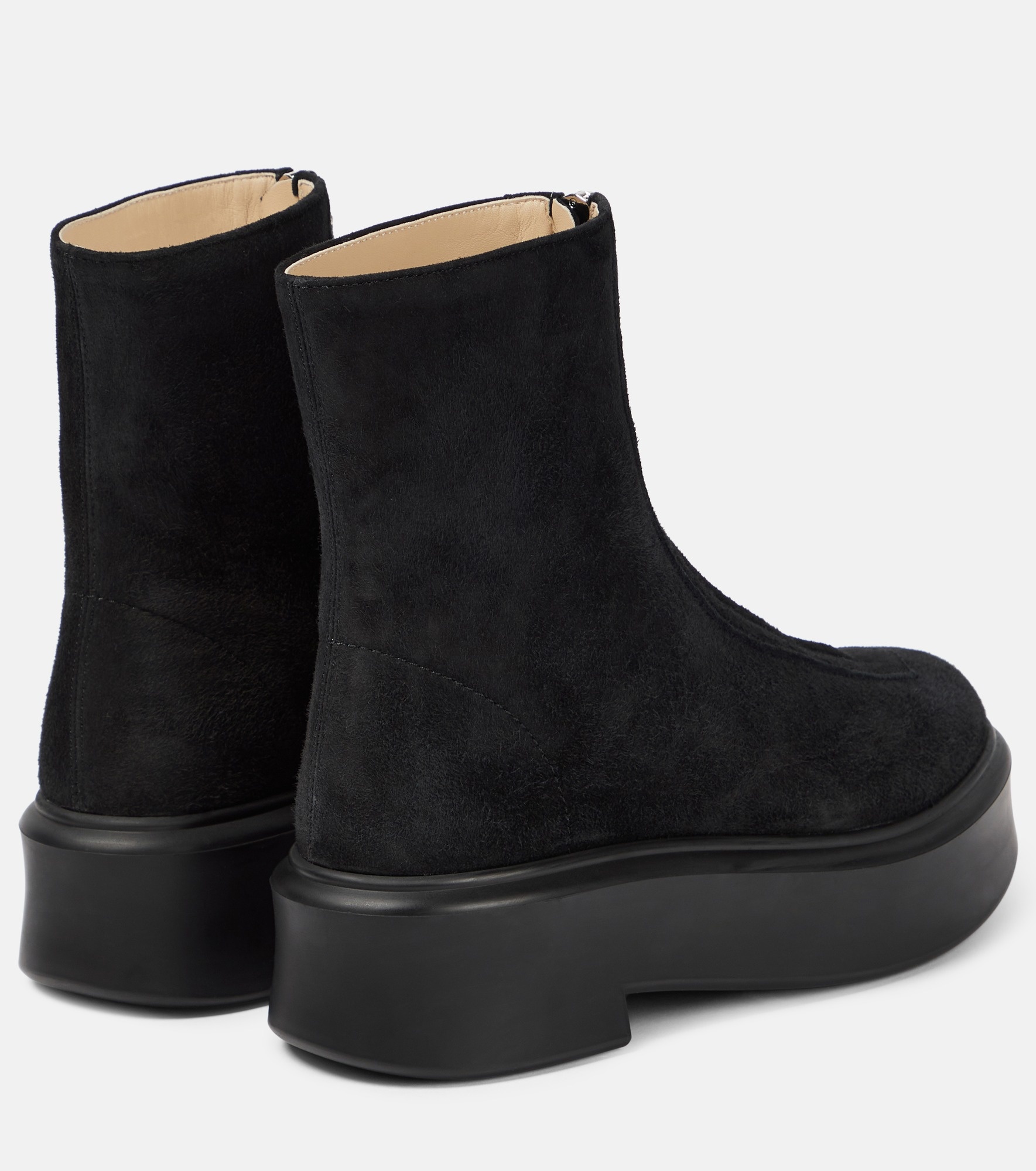 Suede ankle boots - 2