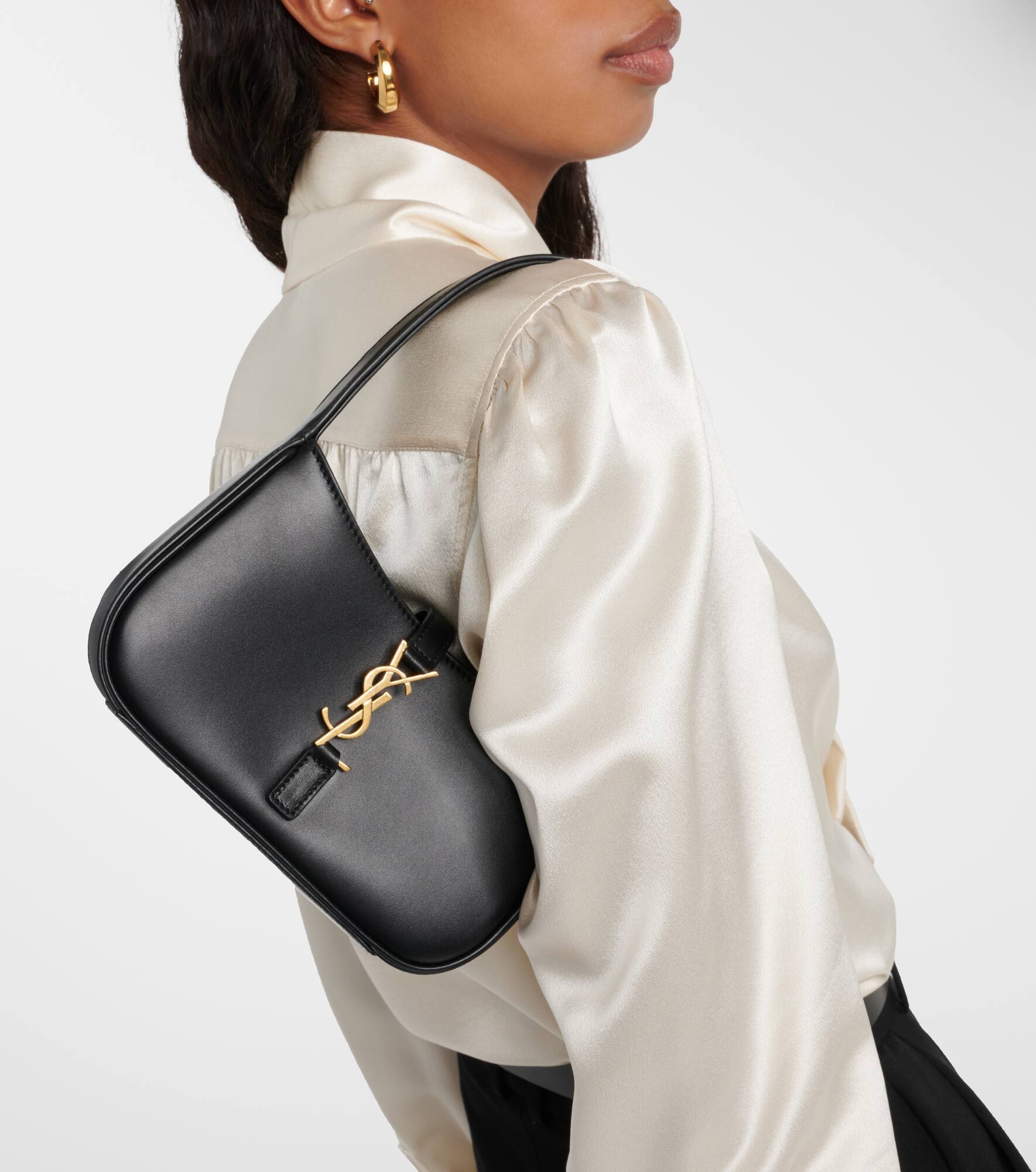 Le 5 à 7 Mini leather shoulder bag - 2