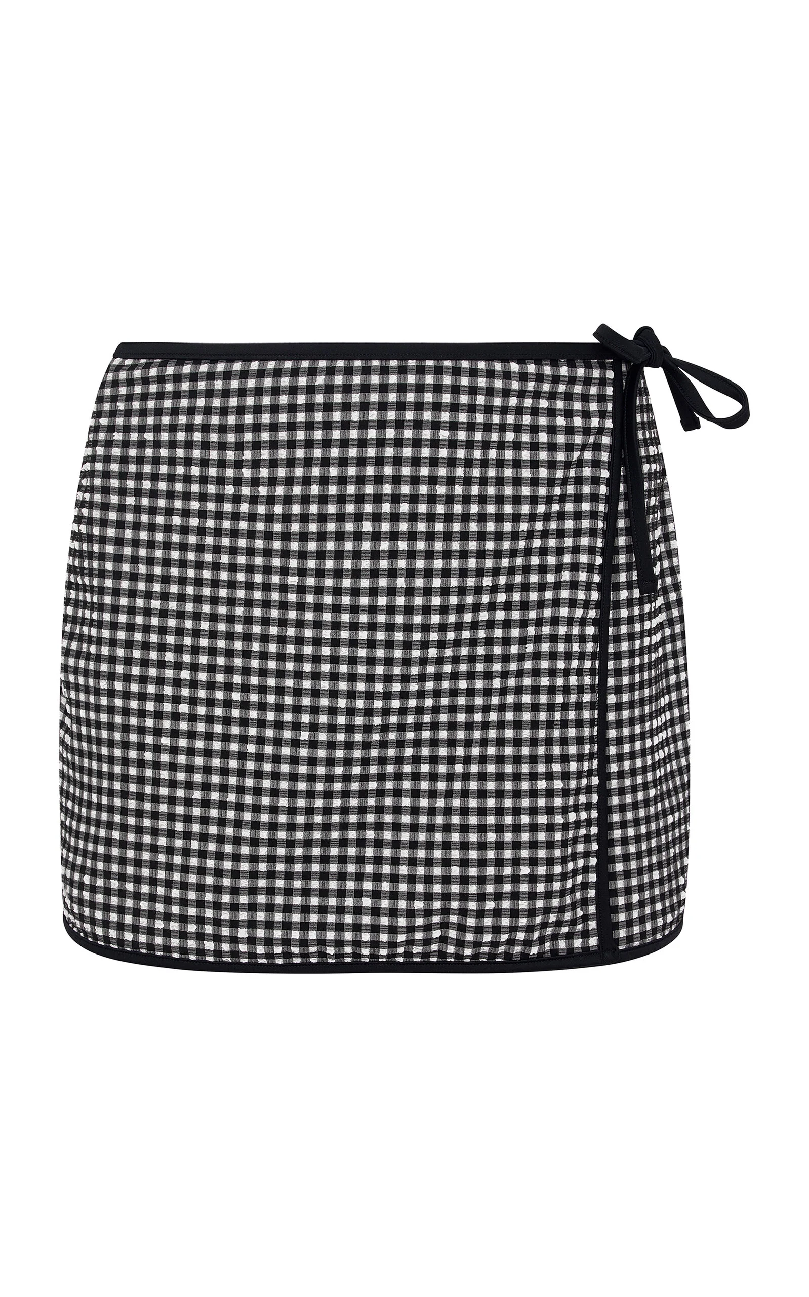 Mini Wrapped Skirt black - 1