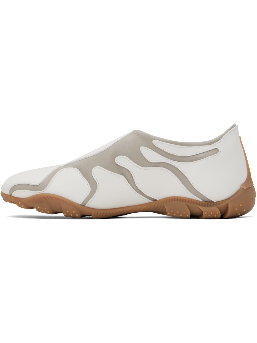 White & Gray DAO Sneakers - 3