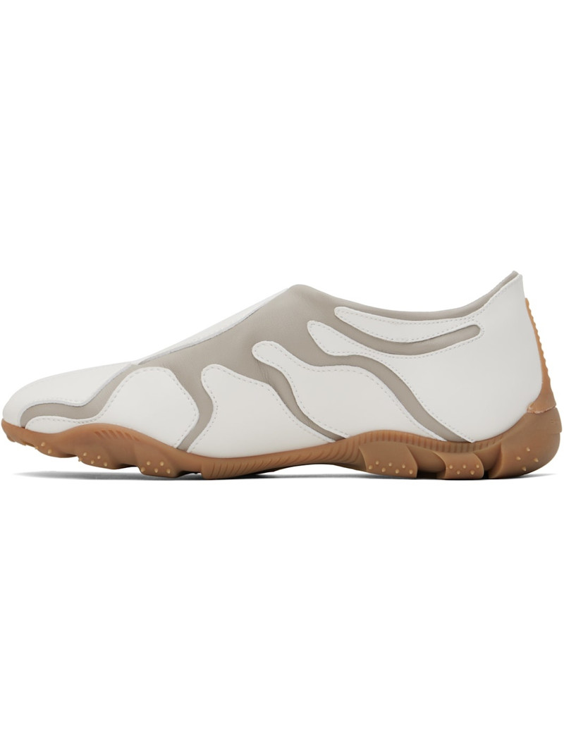 White & Gray DAO Sneakers 3