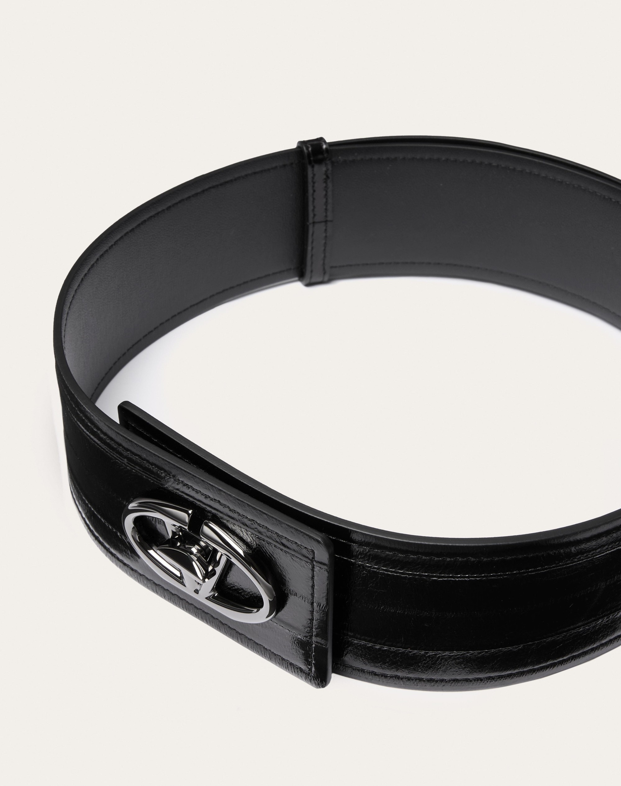 THE BOLD EDITION VLOGO EEL BELT 60 MM - 4