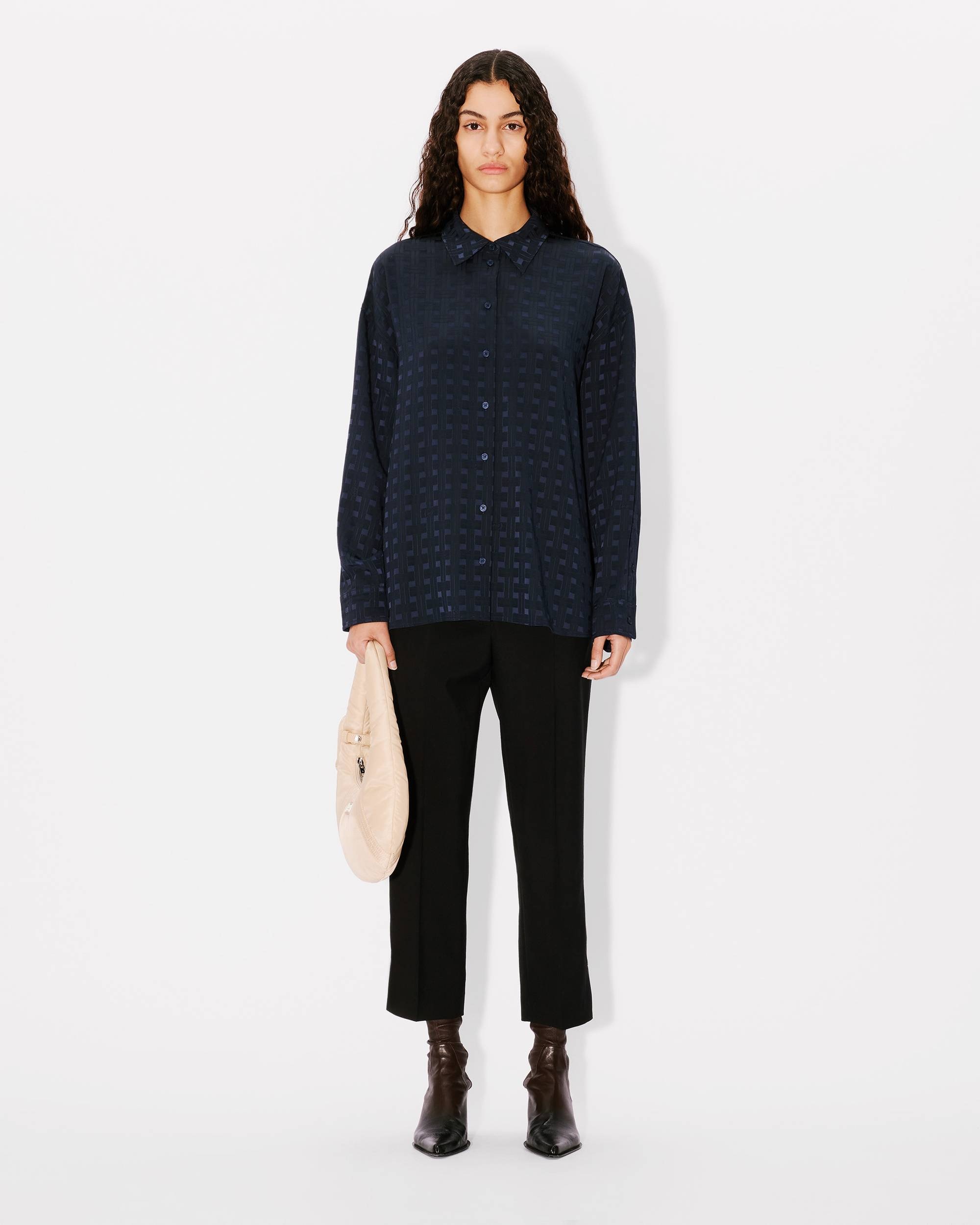 'KENZO Weave' dropped shoulders shirt - 5