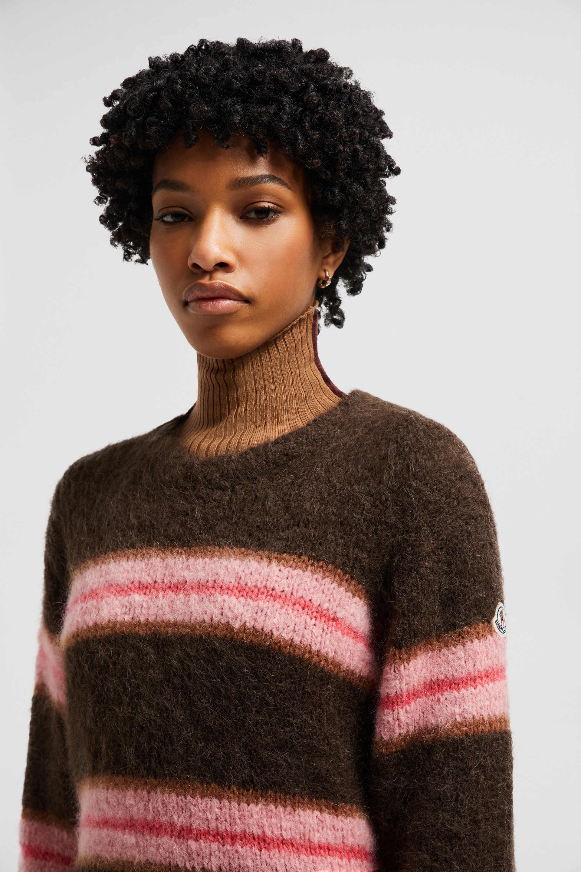 Striped Alpaca Blend Sweater - 4