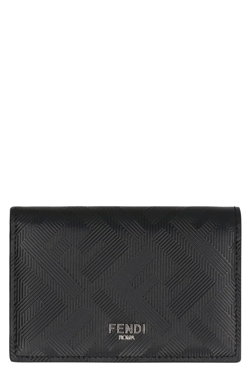 Fendi Leather Card Holder - 1