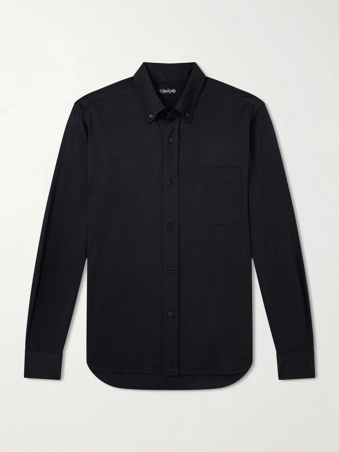 Silk and Cotton-Blend Shirt - 1