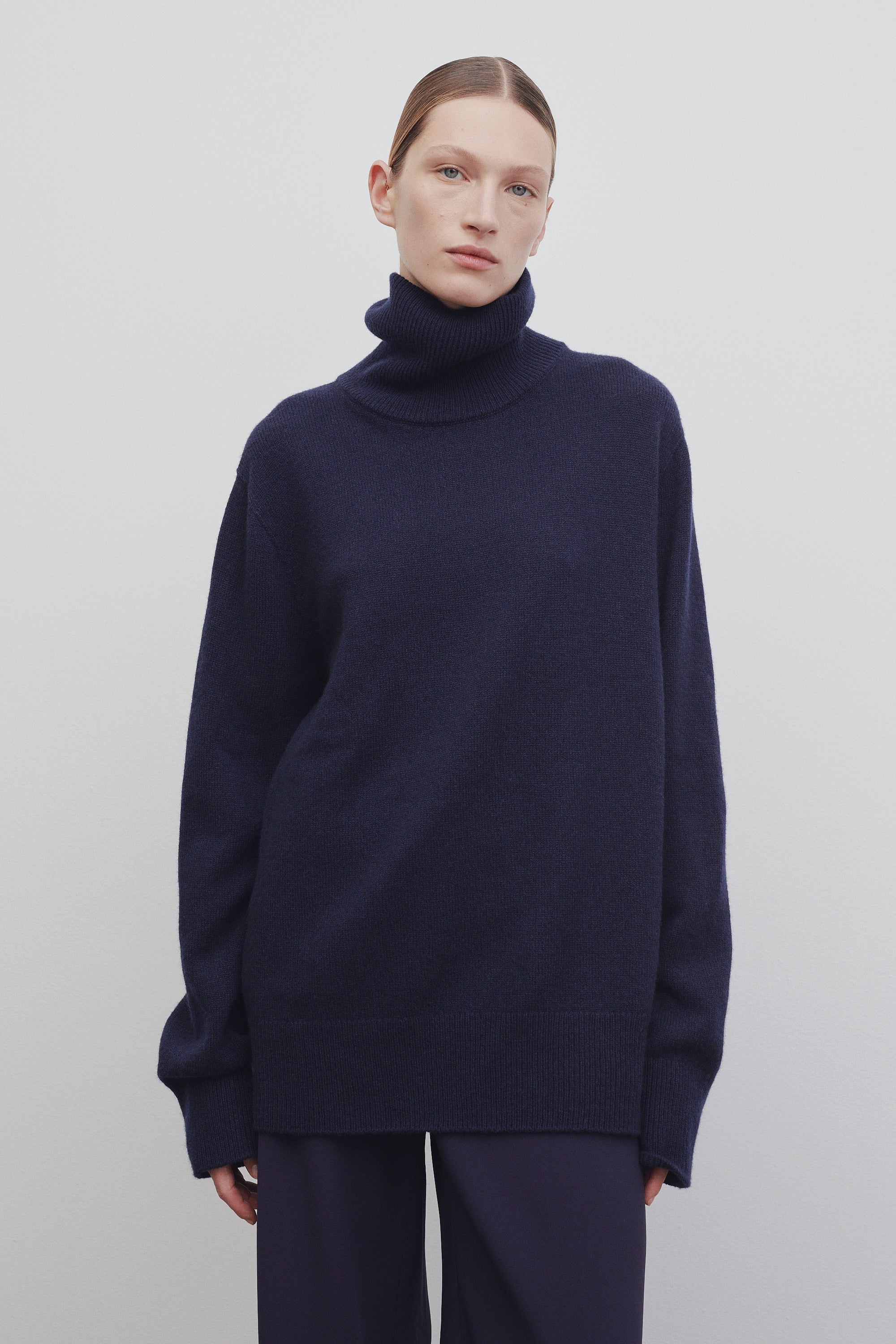 Stepny Top in Wool and Cashmere - 3