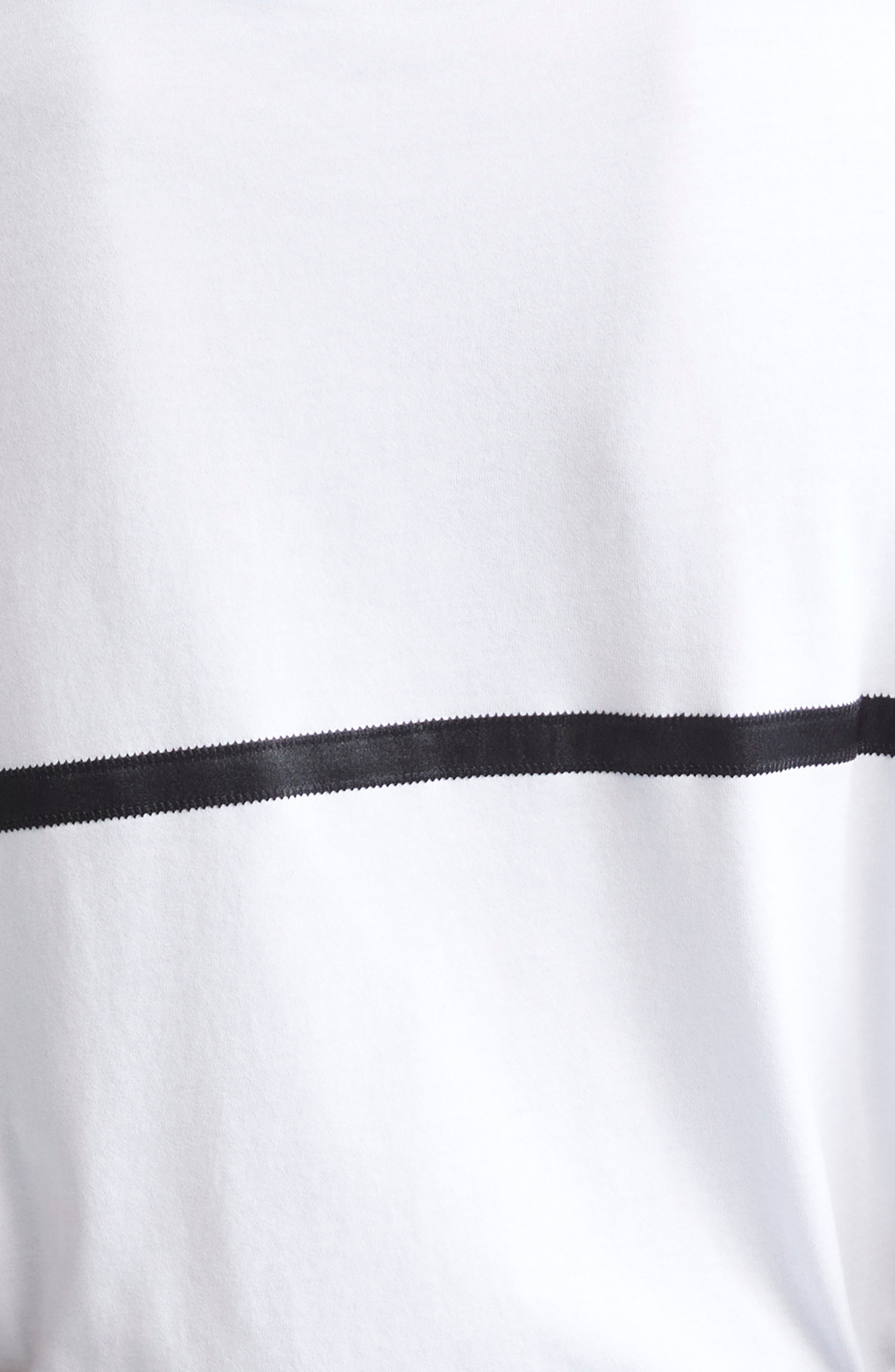 Dolce&Gabbana Logo Embroidered Bow Appliqué T-Shirt in W0800 Bianco Ottico at Nordstrom - 7