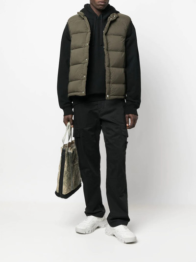 Stone Island Shadow Project sleeveless padded jacket outlook